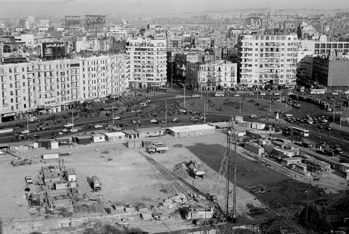 Tahrir Square in Cairo – This was the main picture on the first Norient Website.