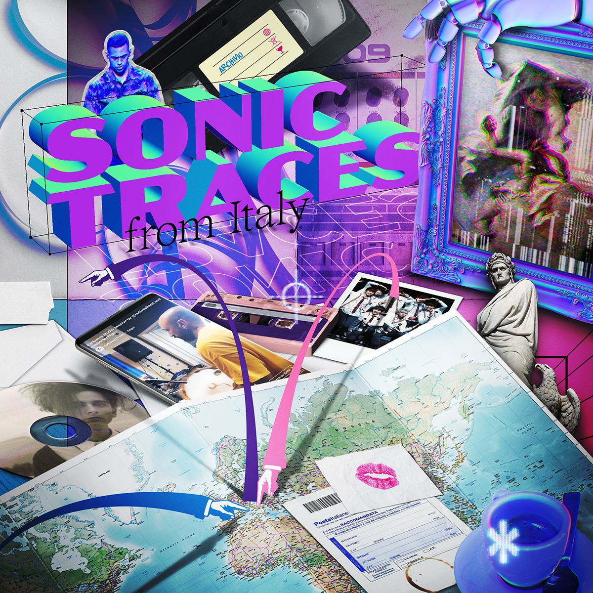 Sonic Traces: From Italy (design by Marina Benetti)