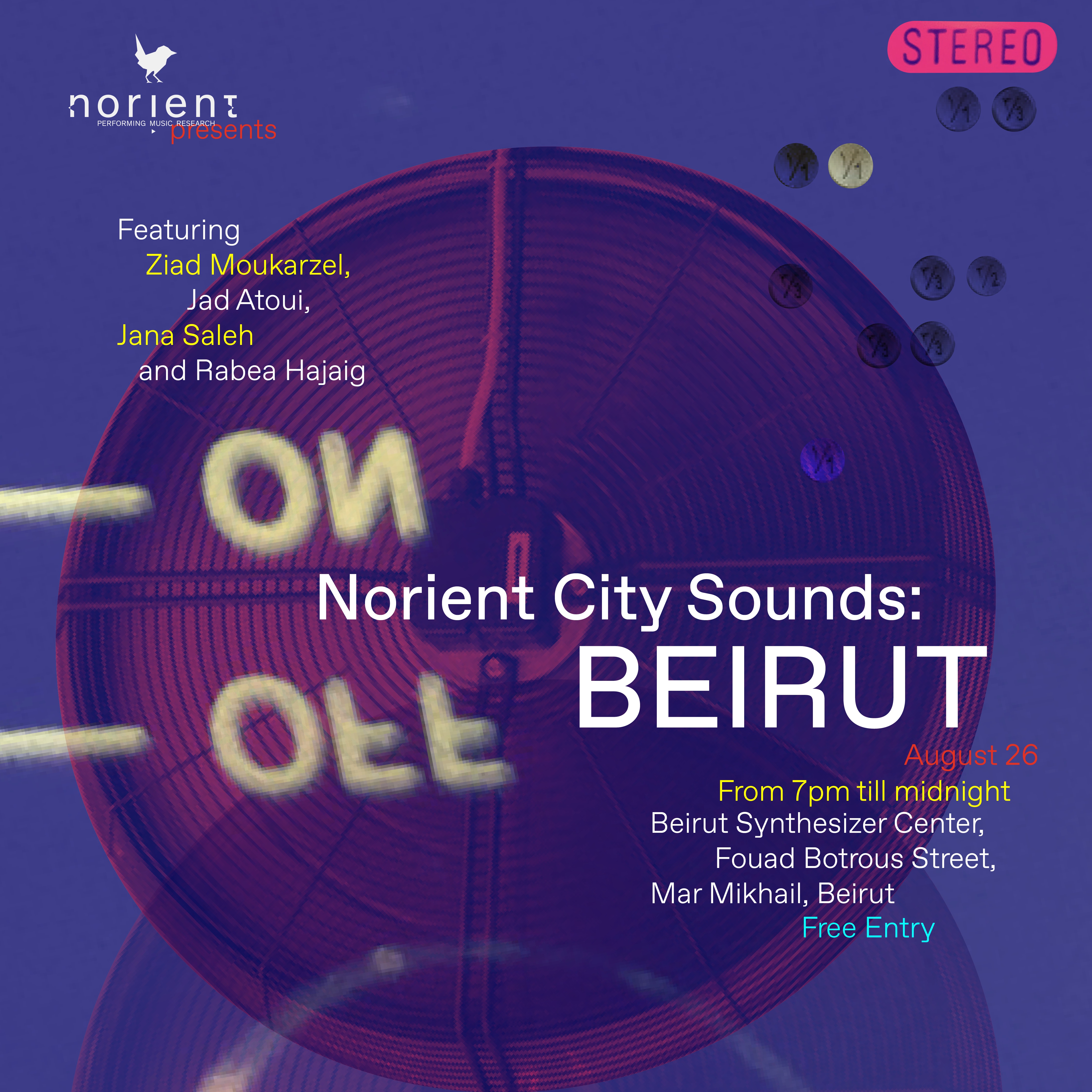 Norient City Sounds: Beirut (Release-Event)